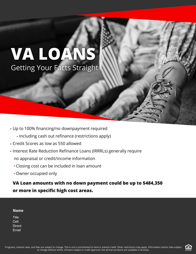VA Loans: Getting Your Facts Straight